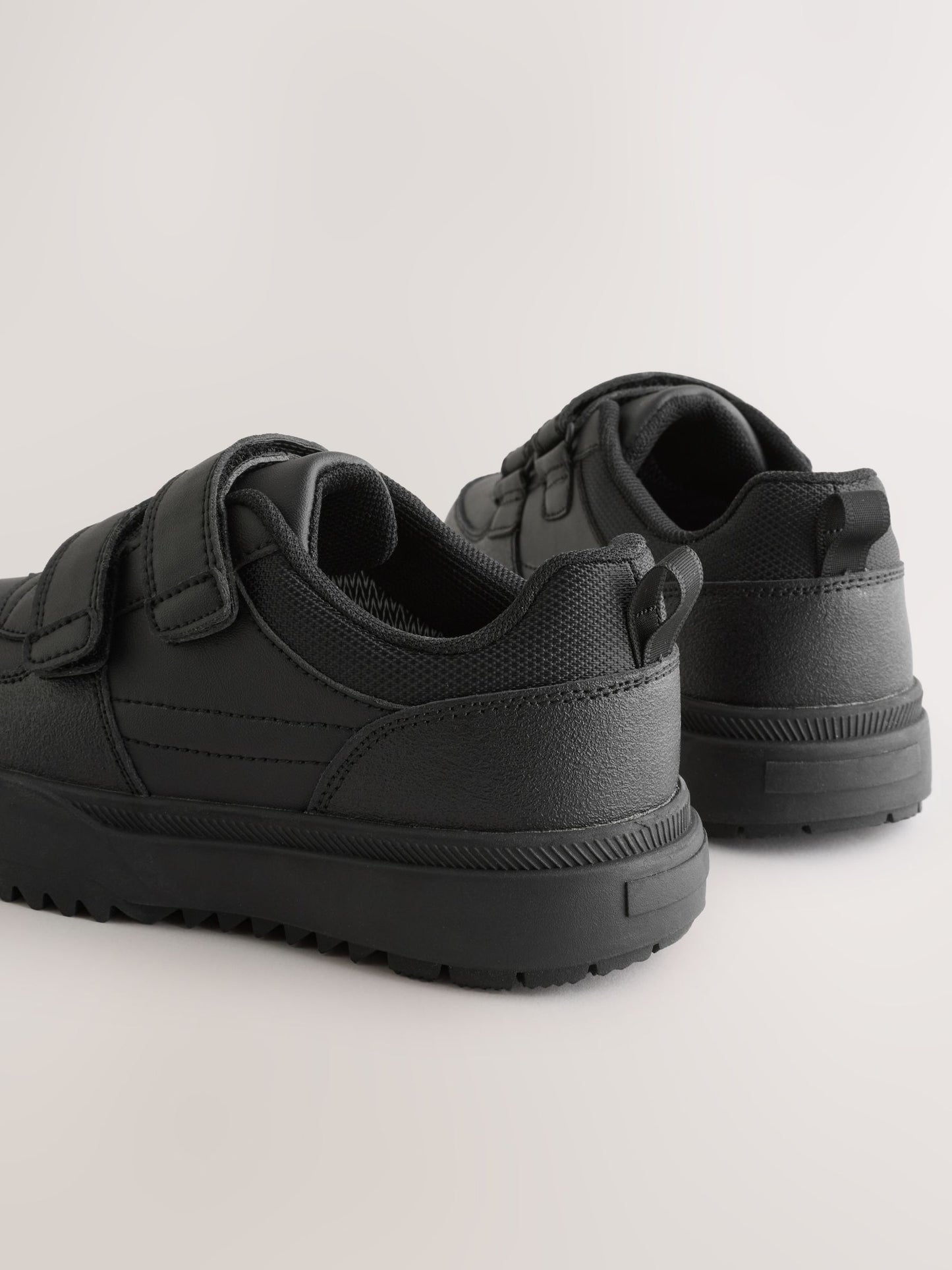 Black Waterproof Touch Fastening School Shoes image 5