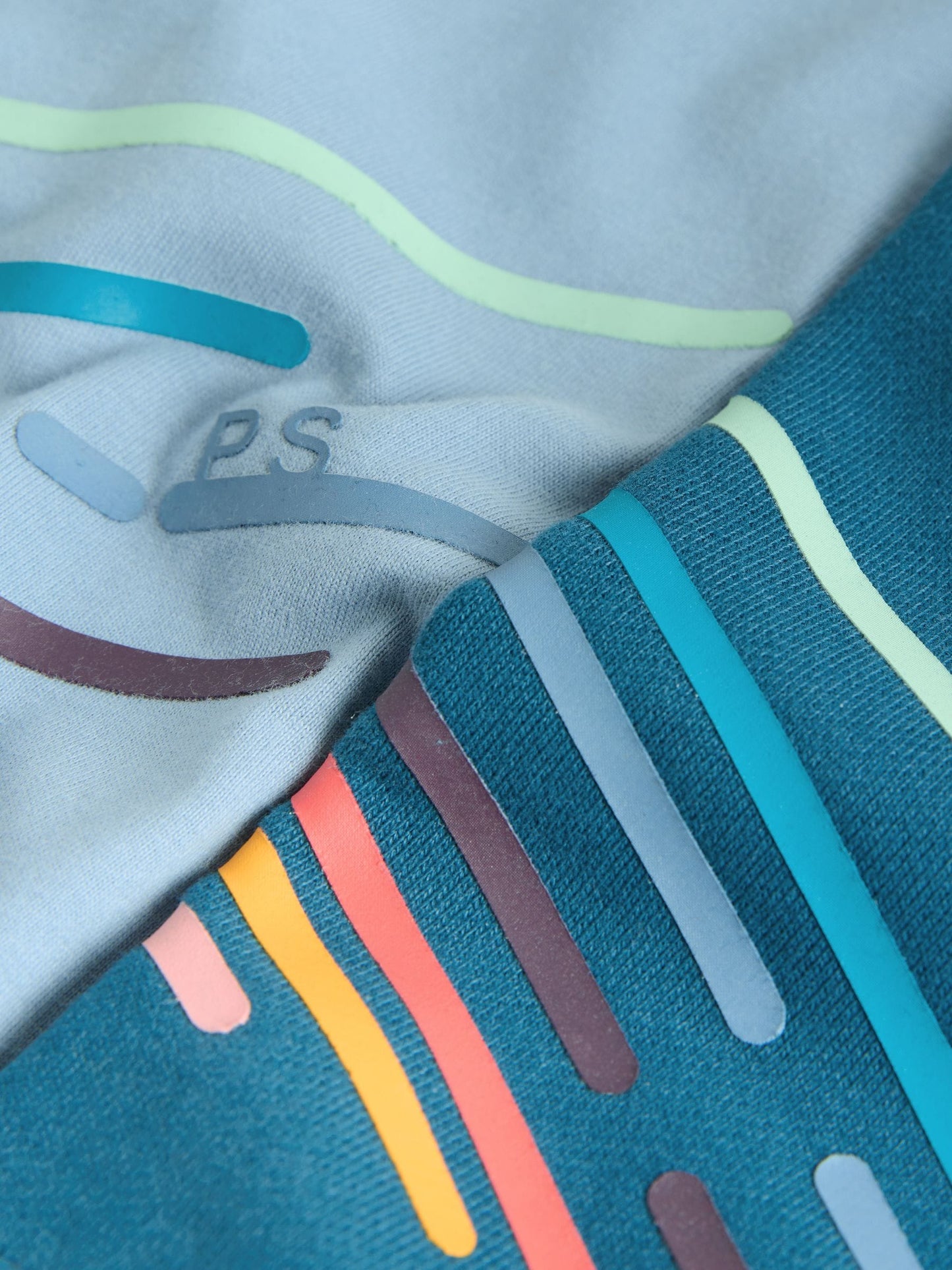 Dsiney Kidz - Paul Smith Junior Blue Tonal T-Shirt and Shorts Set image 10