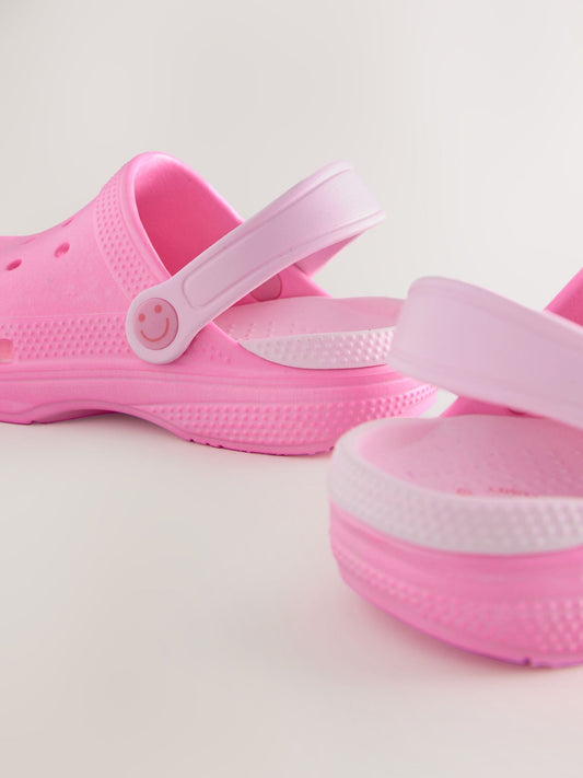 Pink Standard Fit (F) Comfort Clogs image 2