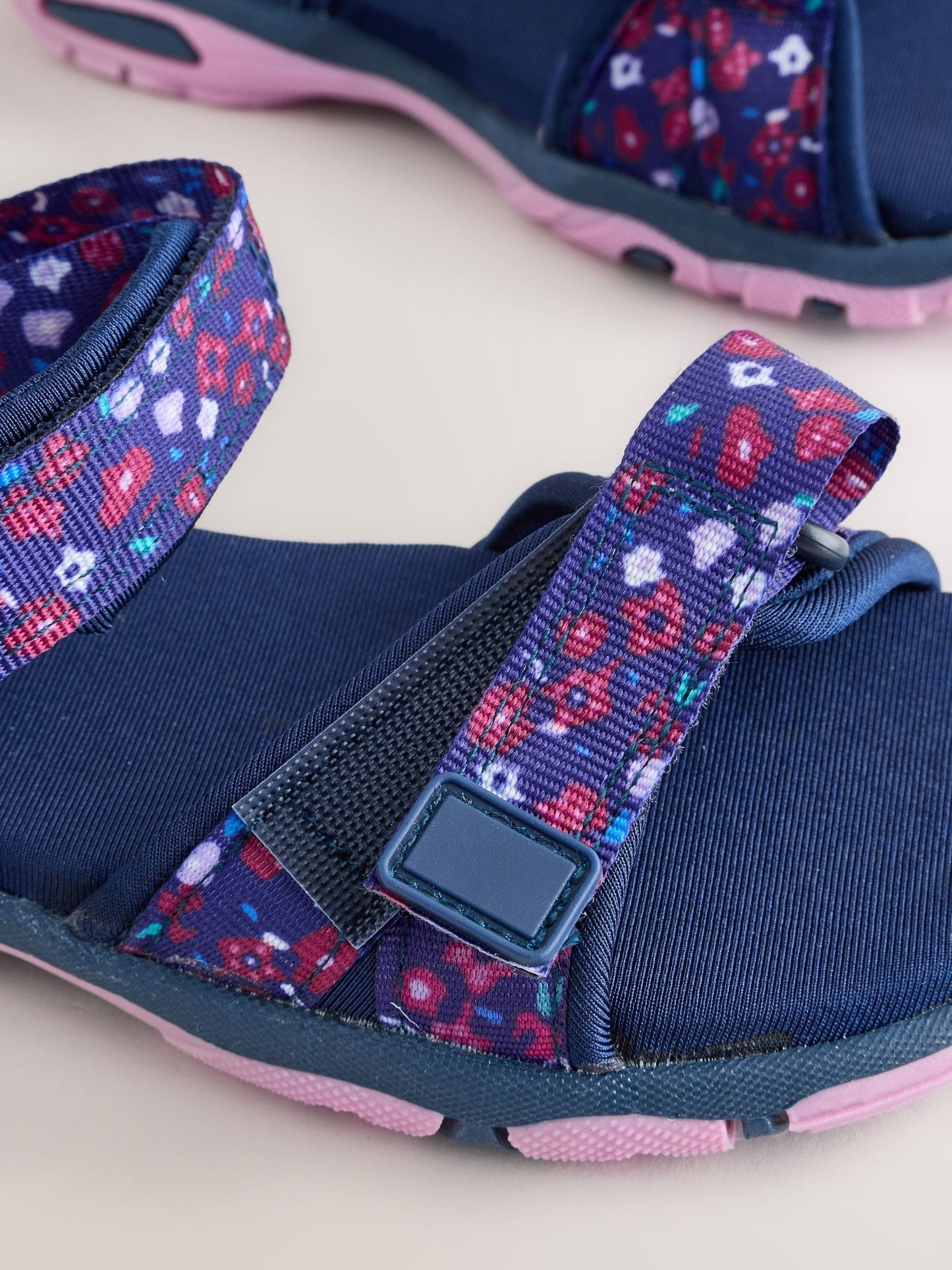 Navy/Purple Floral Trekker Sandals image 6
