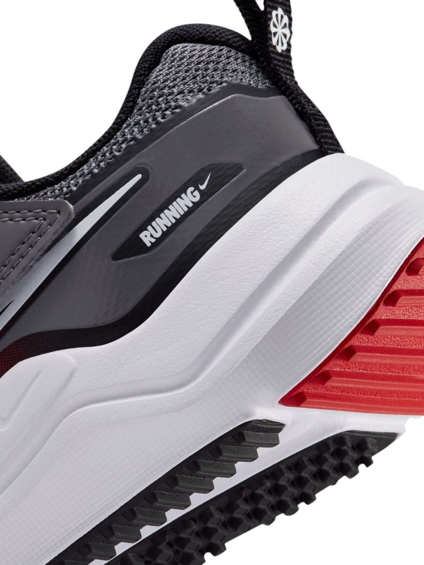 Nike Grey Red Junior Cosmic Running Trainers image 11