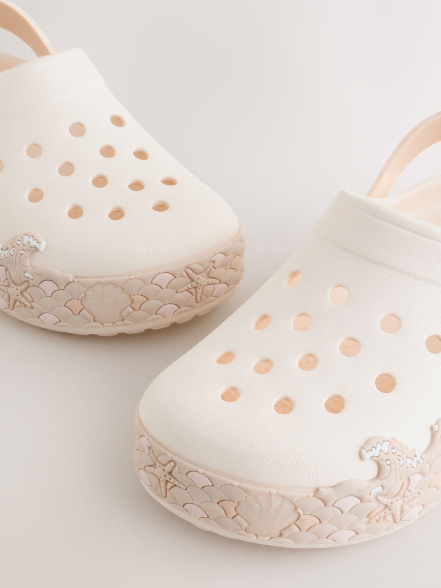 Cream Light Up Clogs image 5