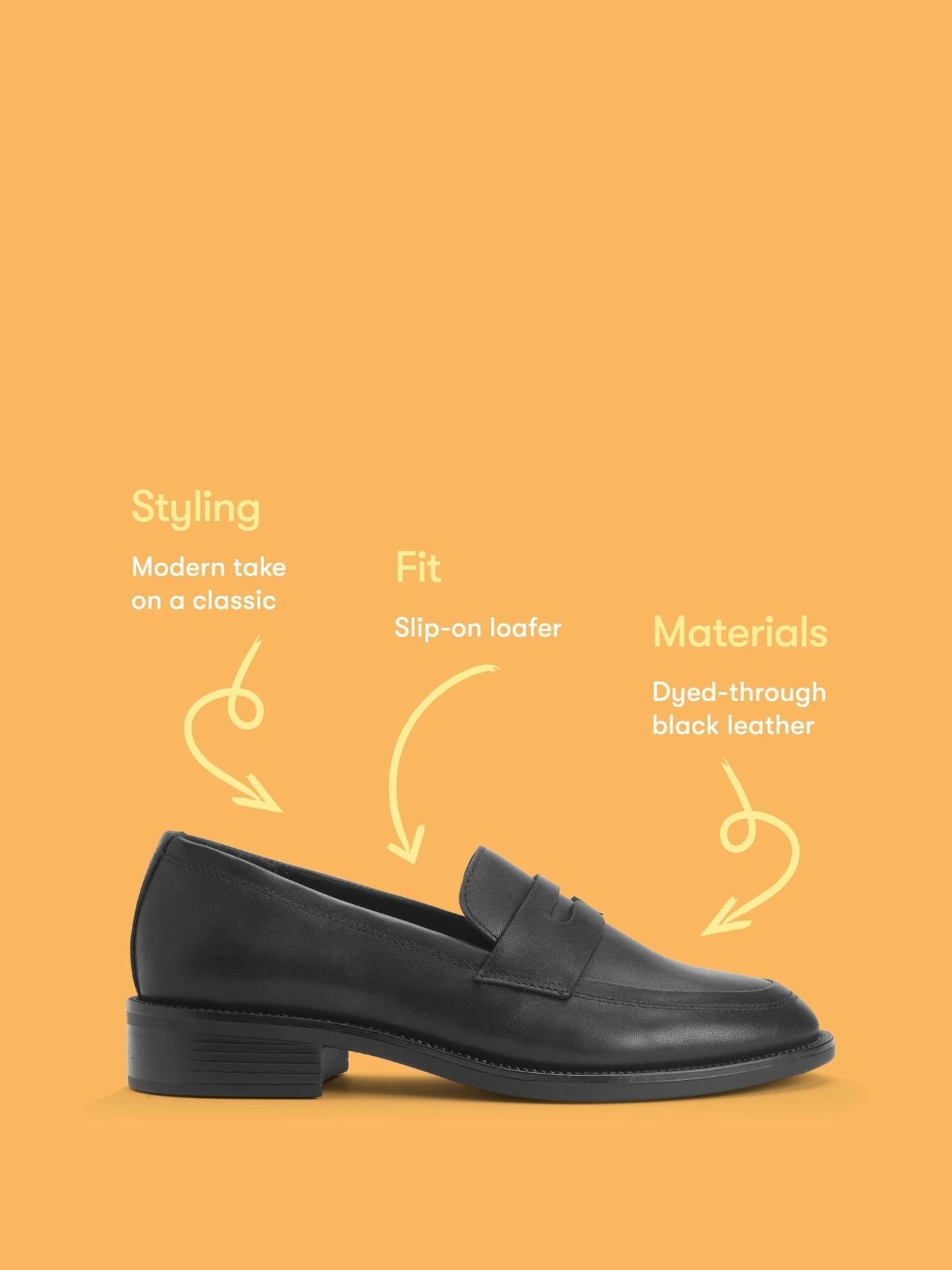 Start Rite Black Leather Milan Loafer Style School Shoes image 6