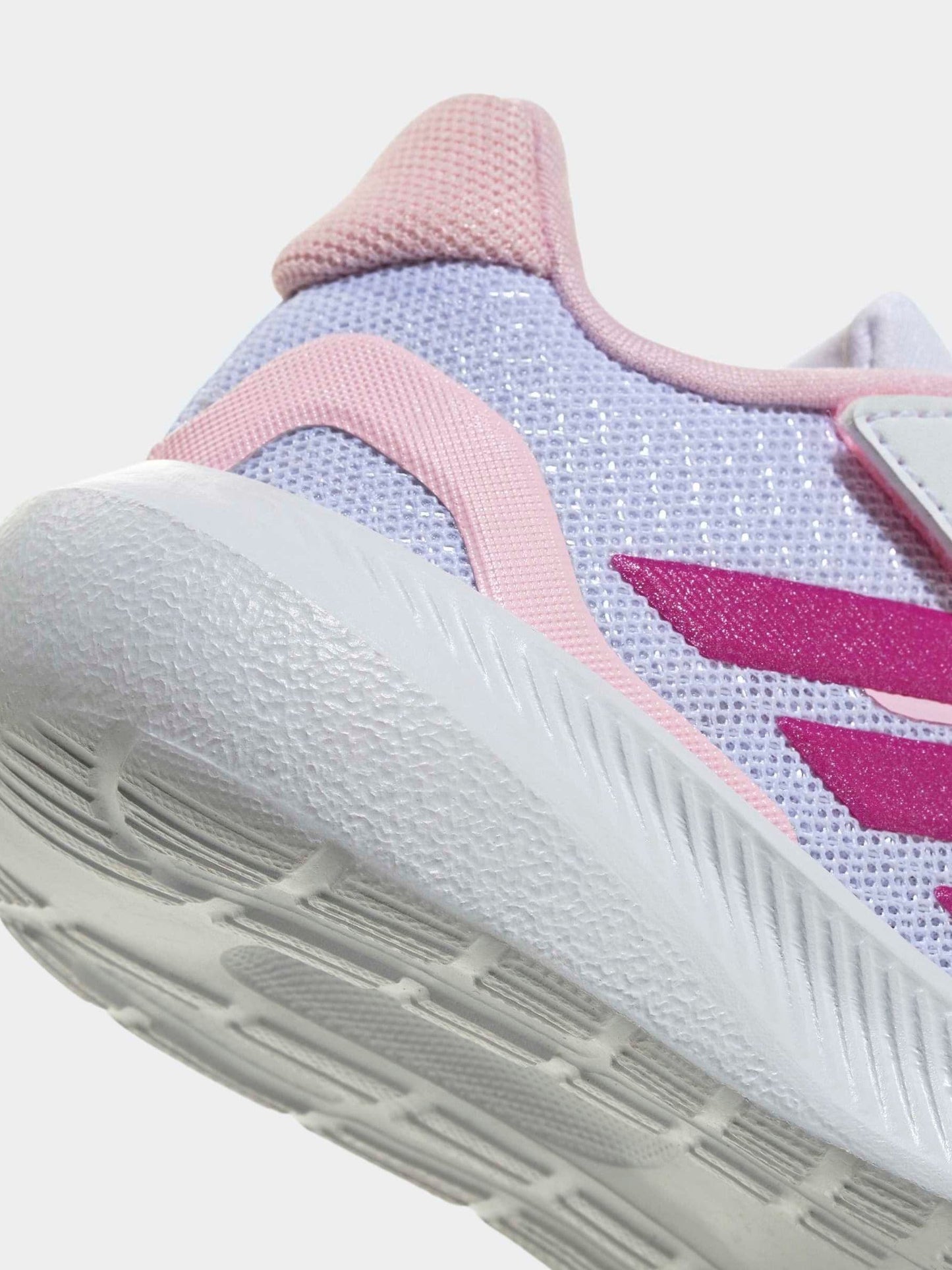 adidas White Runfalcon 5 Hook and Loop Easy On Infant Trainers image 11