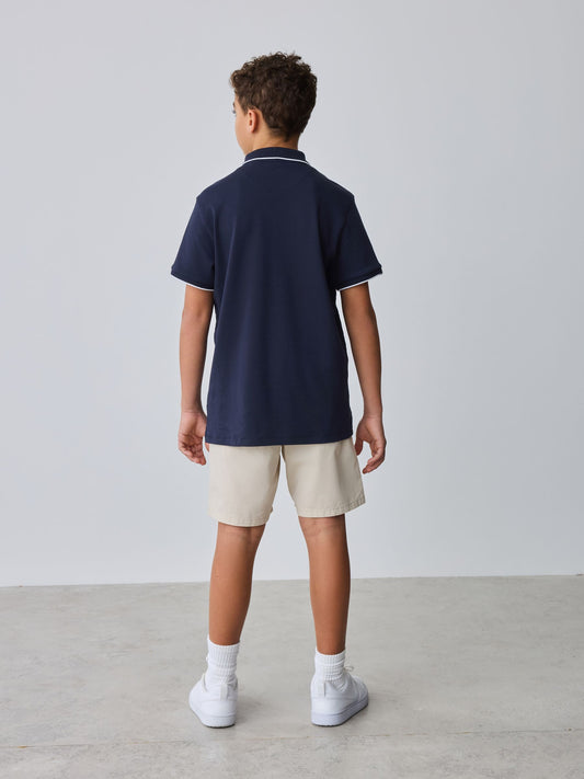 Dsiney Kidz - Baker by Ted Baker Textured Polo Shirt image 2