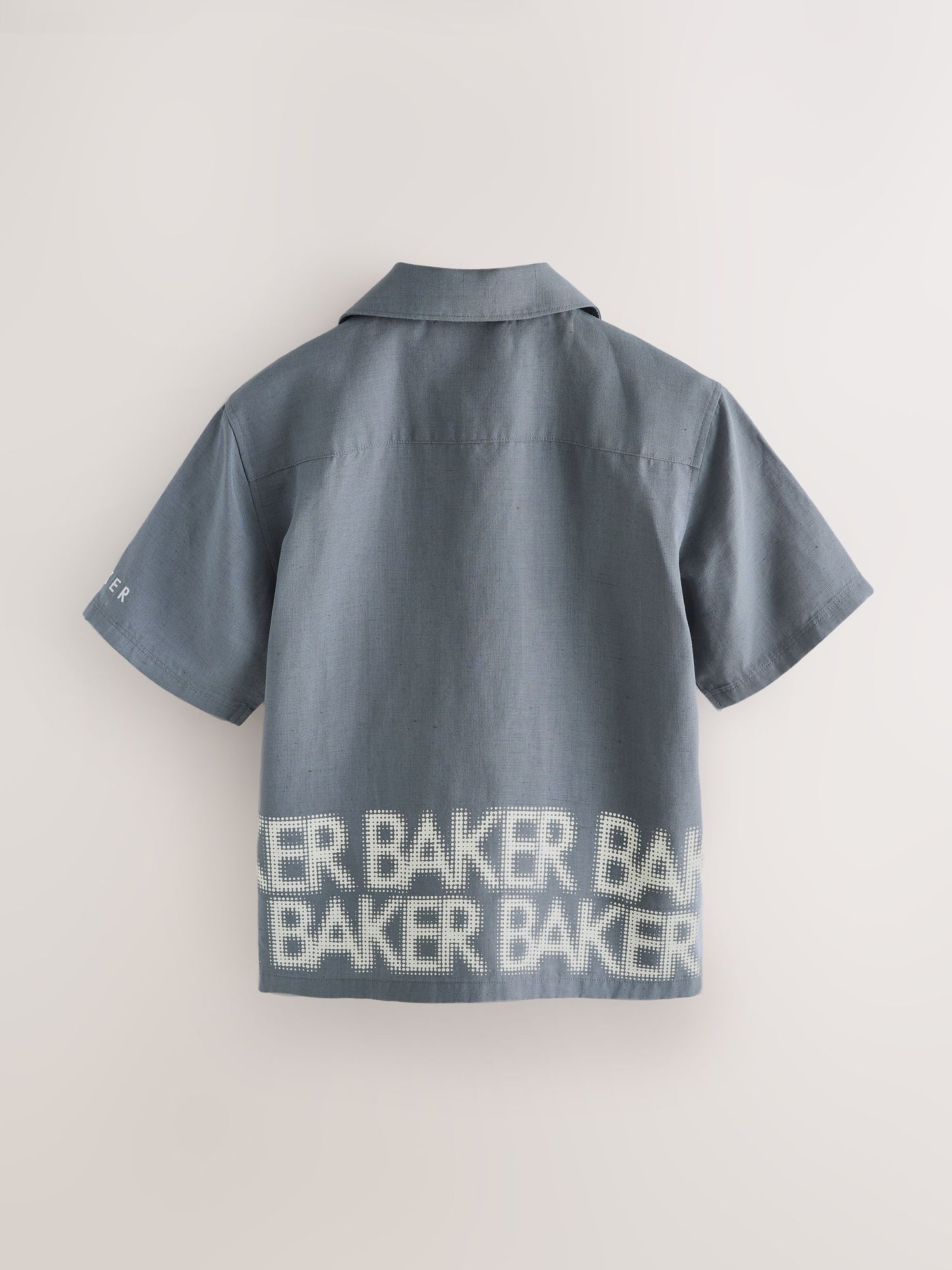 Dsiney Kidz - Baker by Ted Baker Grey Border Print Shirt and T-Shirt Set image 11