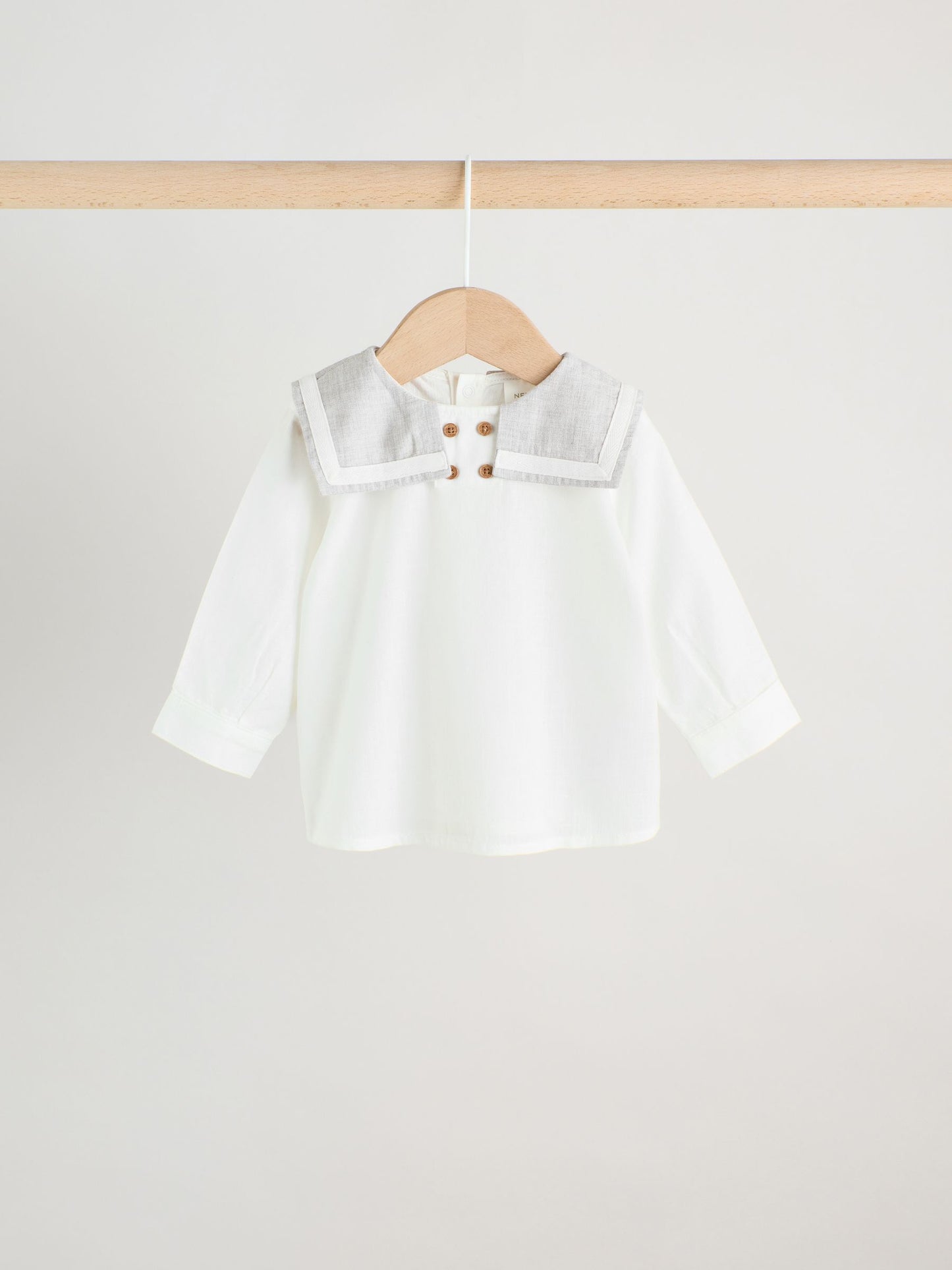 Grey/White Shirt and Trousers Baby Set (0mths-3yrs) image 7