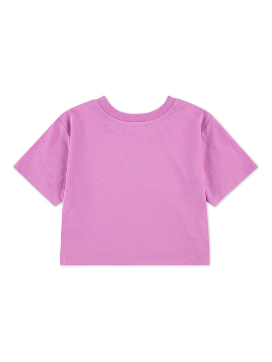 Dsiney Kidz - Nike Purple Little Kids HBR Club Boxy Fit T-Shirt image 2