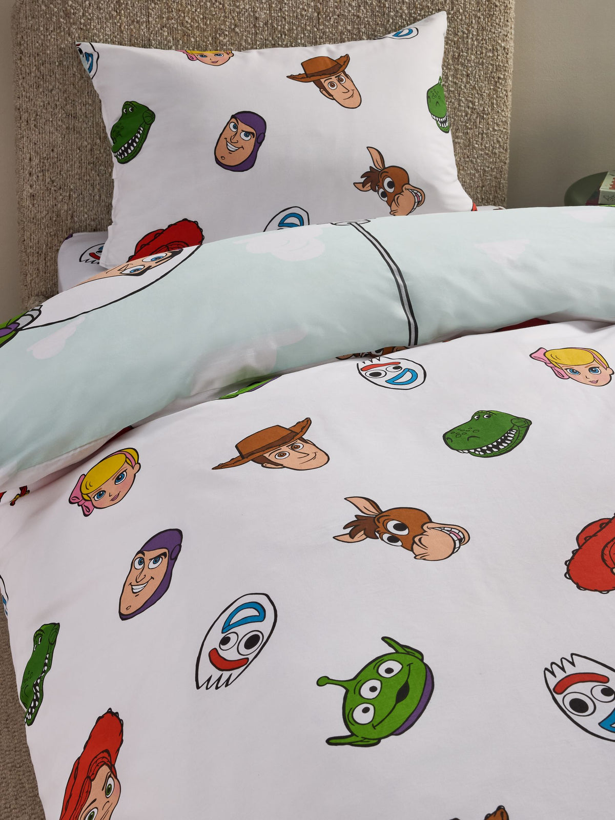 Blue Toy Story Cotton Duvet Cover and Pillowcase Set - image 4