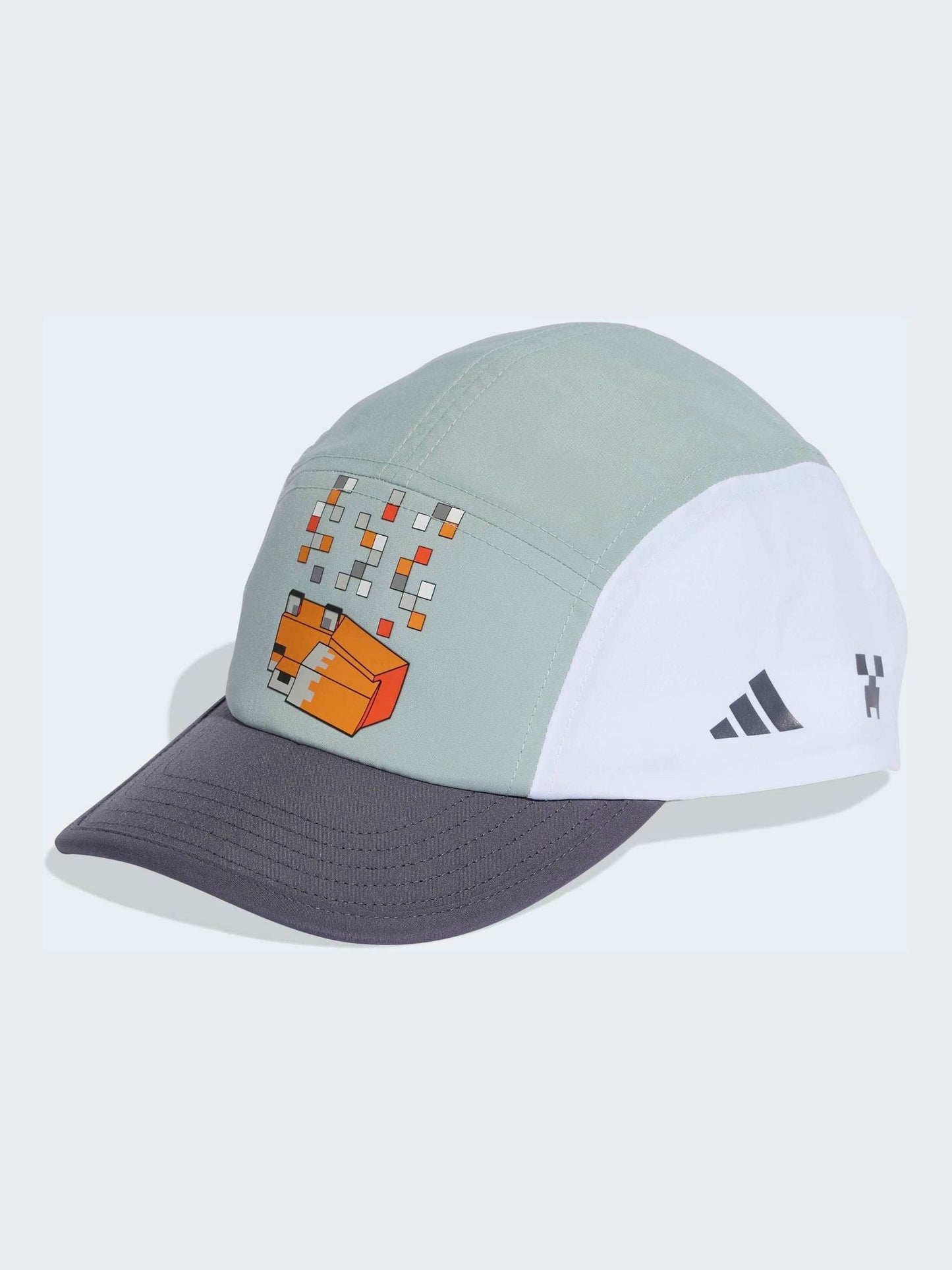 adidas Green Little Kids Minecraft Cap image 1