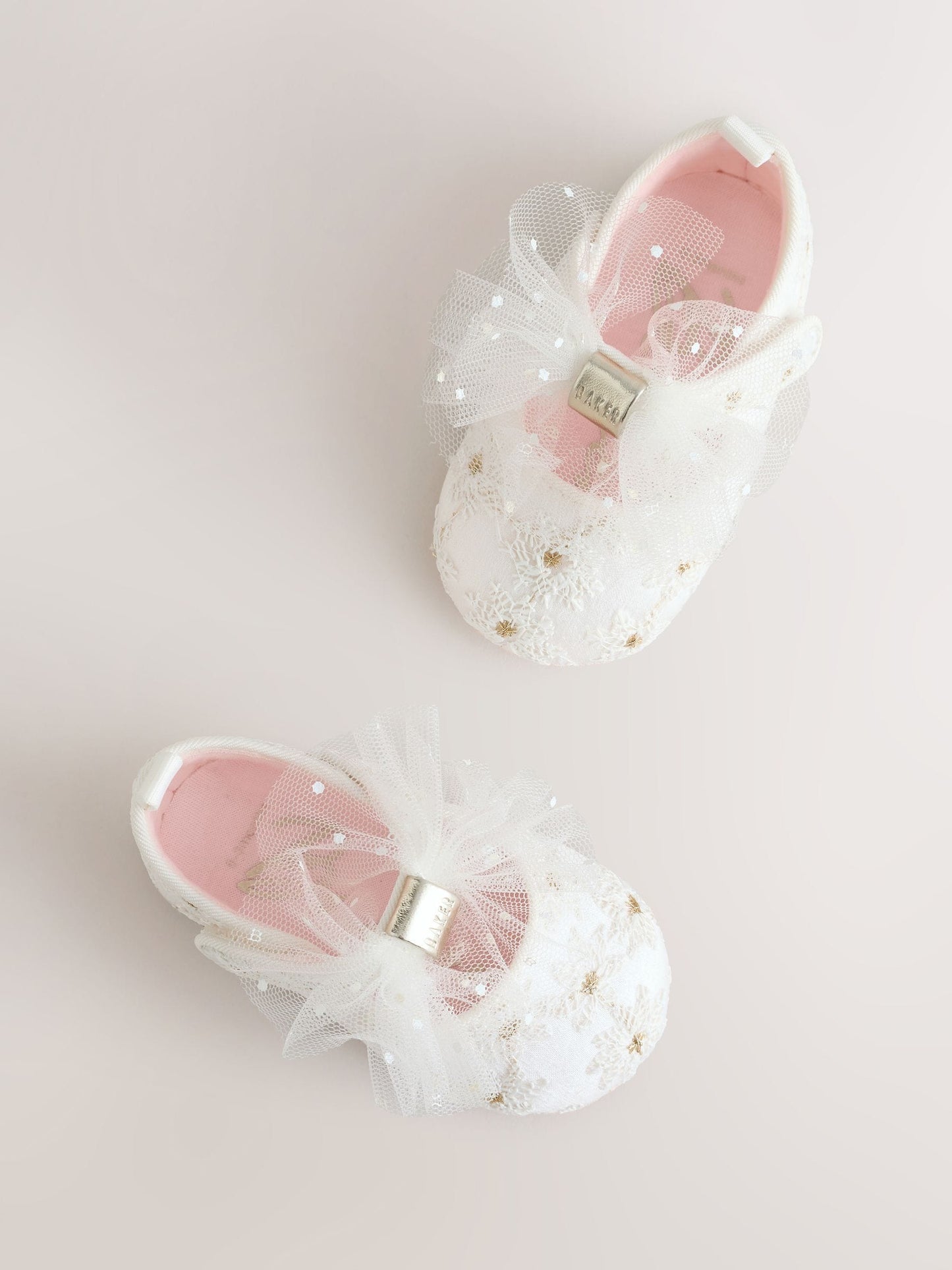 Baker by Ted Baker Baby Occasion Corsage Mary Jane Padder Shoes image 5