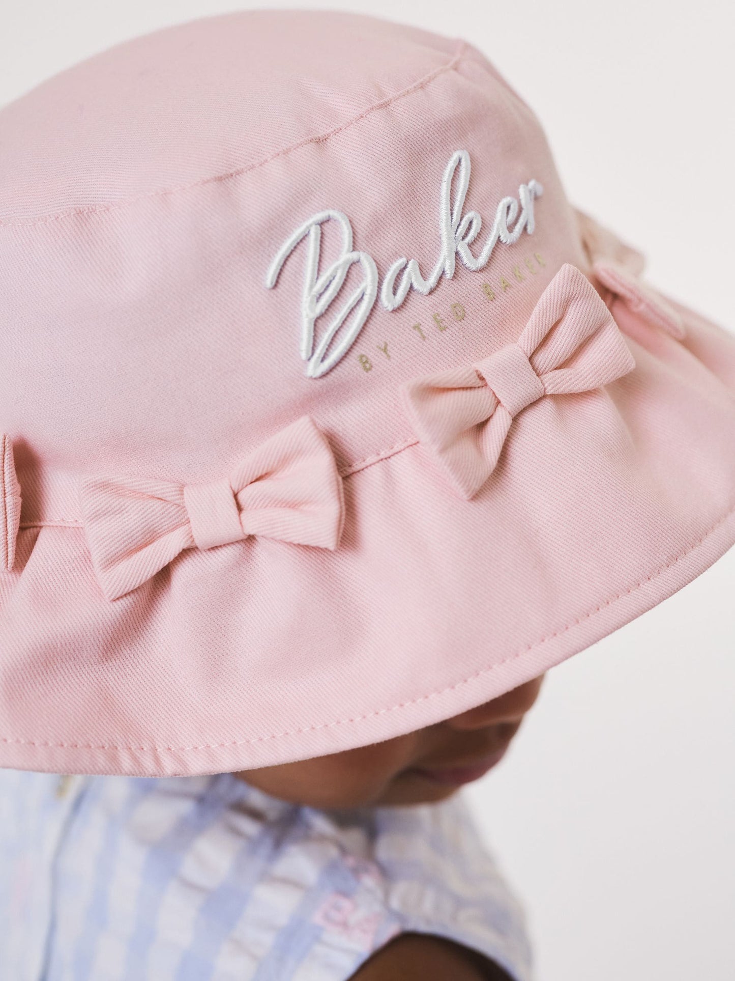 Baker by Ted Baker Logo Bucket Pink Hat image 5