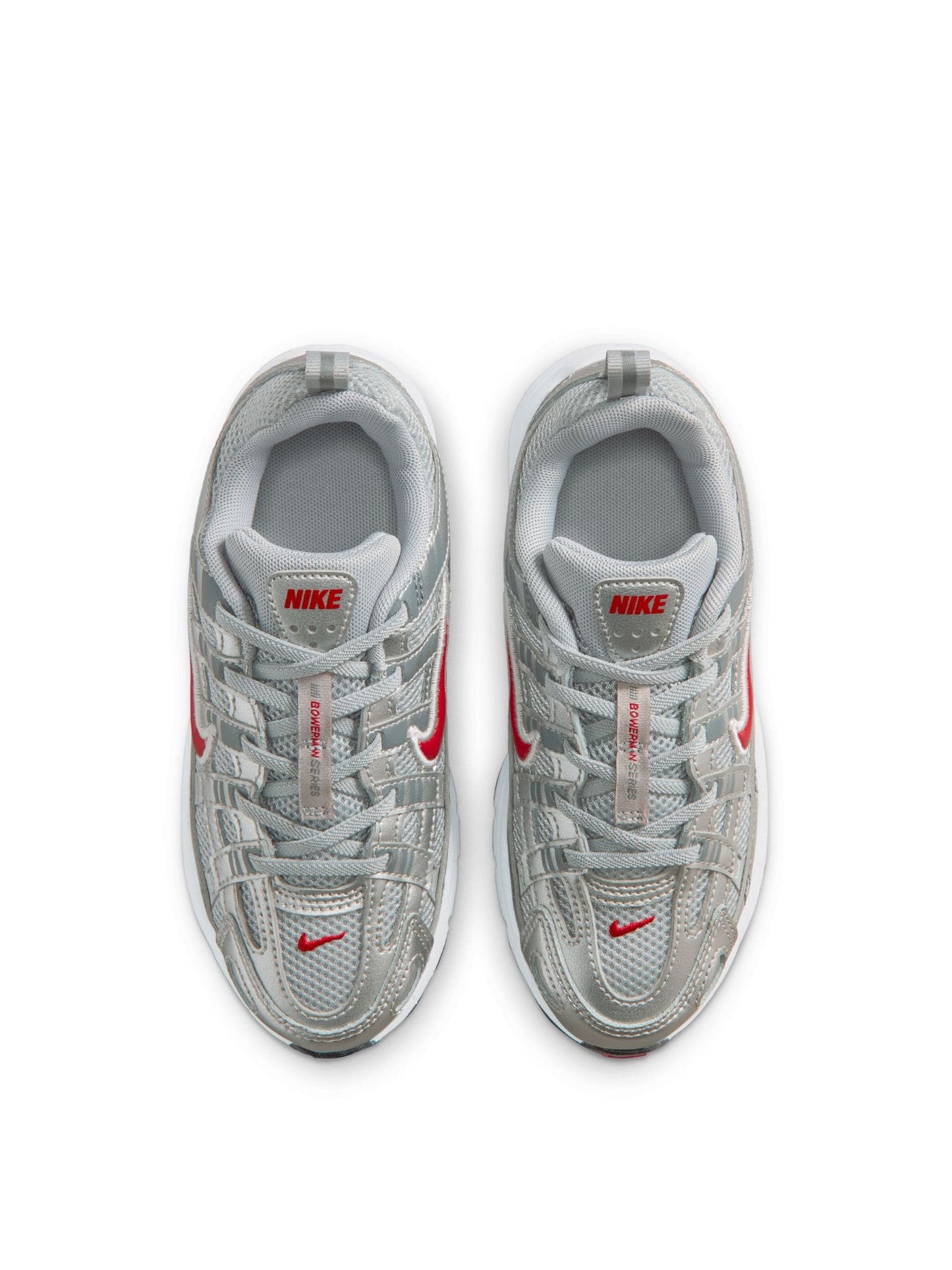 Nike Metallic Silver Junior P6000 Trainers image 10