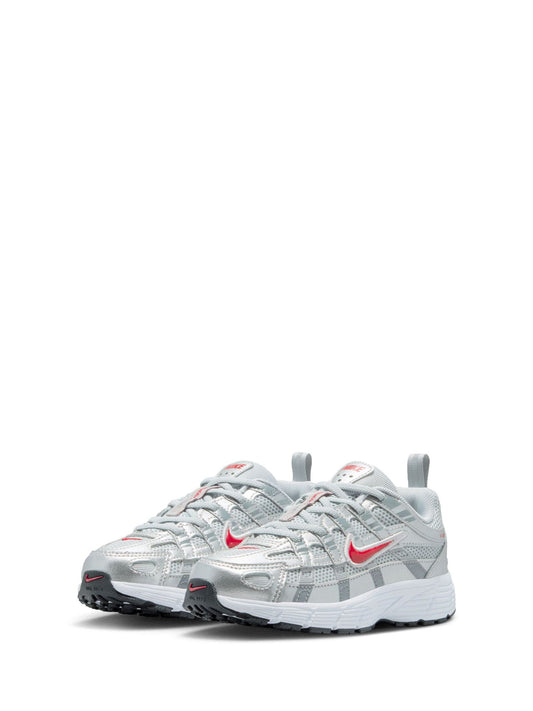 Nike Metallic Silver Junior P6000 Trainers image 2