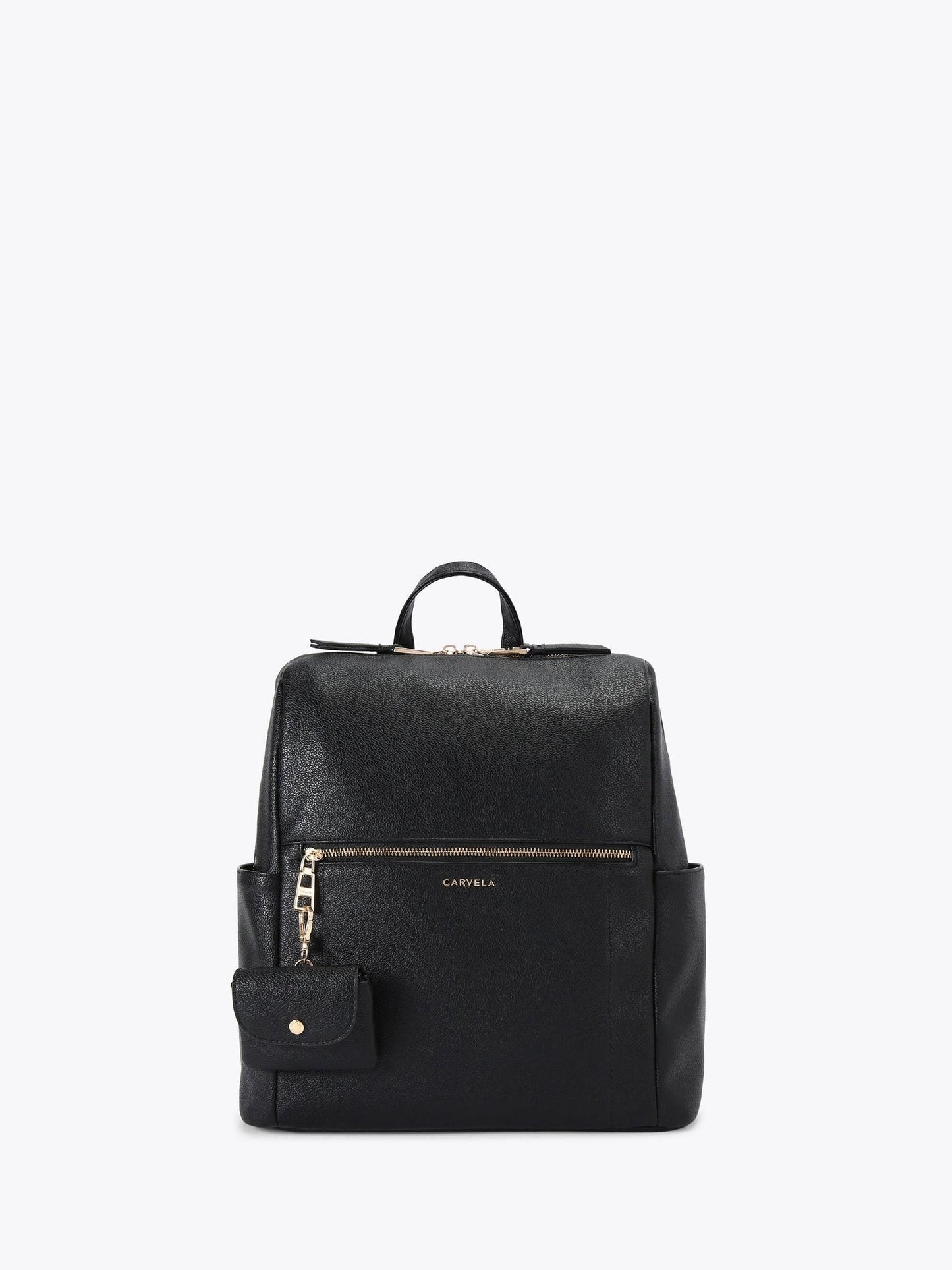 Carvela Black Large Backpack Bag image 1