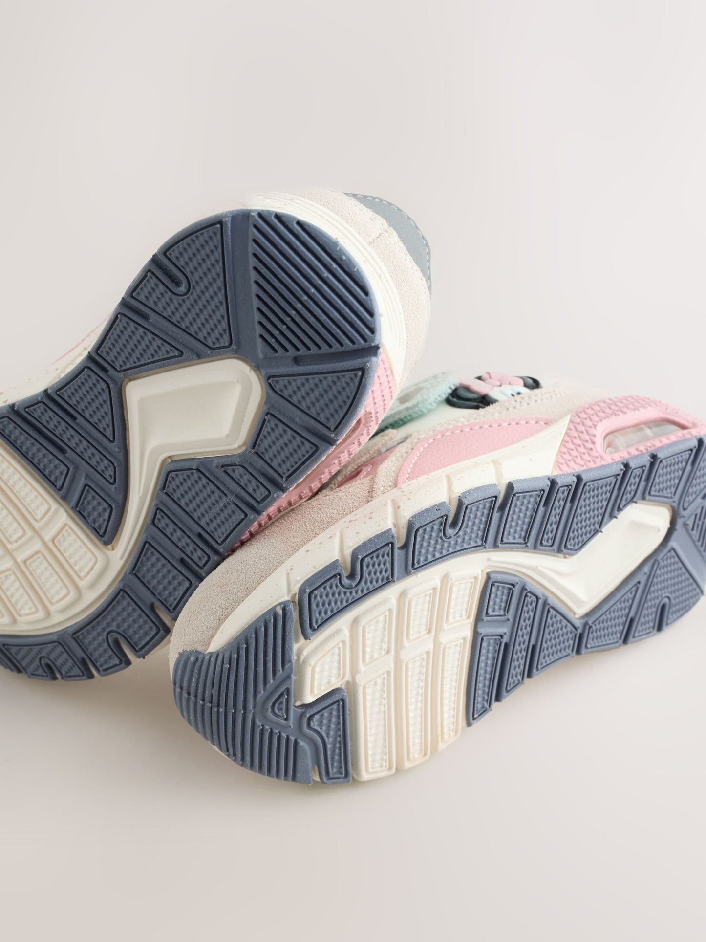 Pink Minnie Mouse Elastic Lace Chunky Trainers image 6