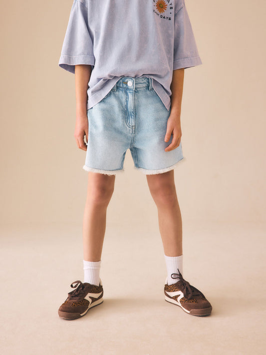 Dsiney Kidz - Mid Blue Denim Bermuda Shorts (3-16yrs) image 2