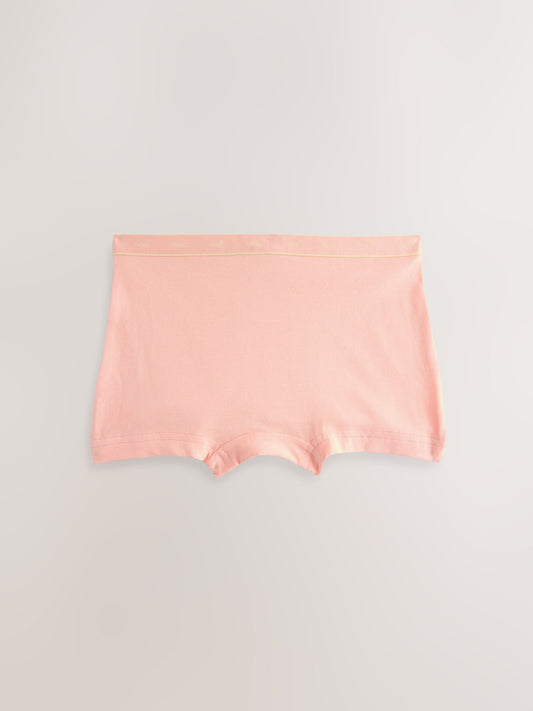 Orange Pastel/Pink Short Briefs 10 Pack (2-16yrs) image 2