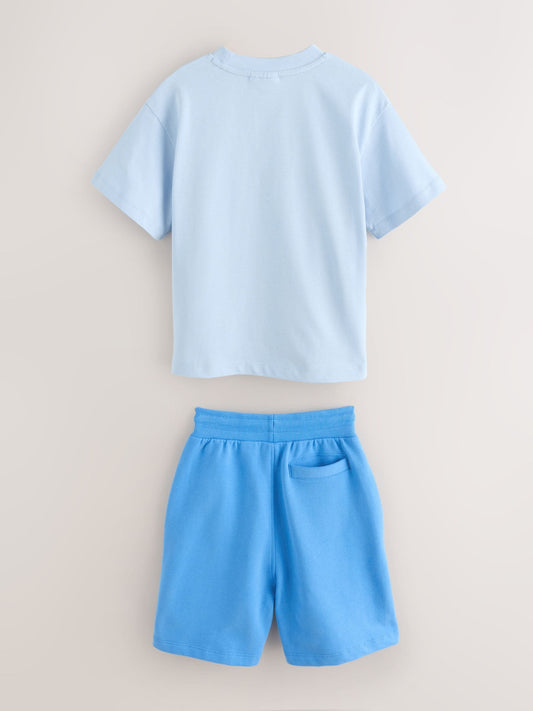Baker by Ted Baker Oversized T-Shirt and Shorts Set image 3