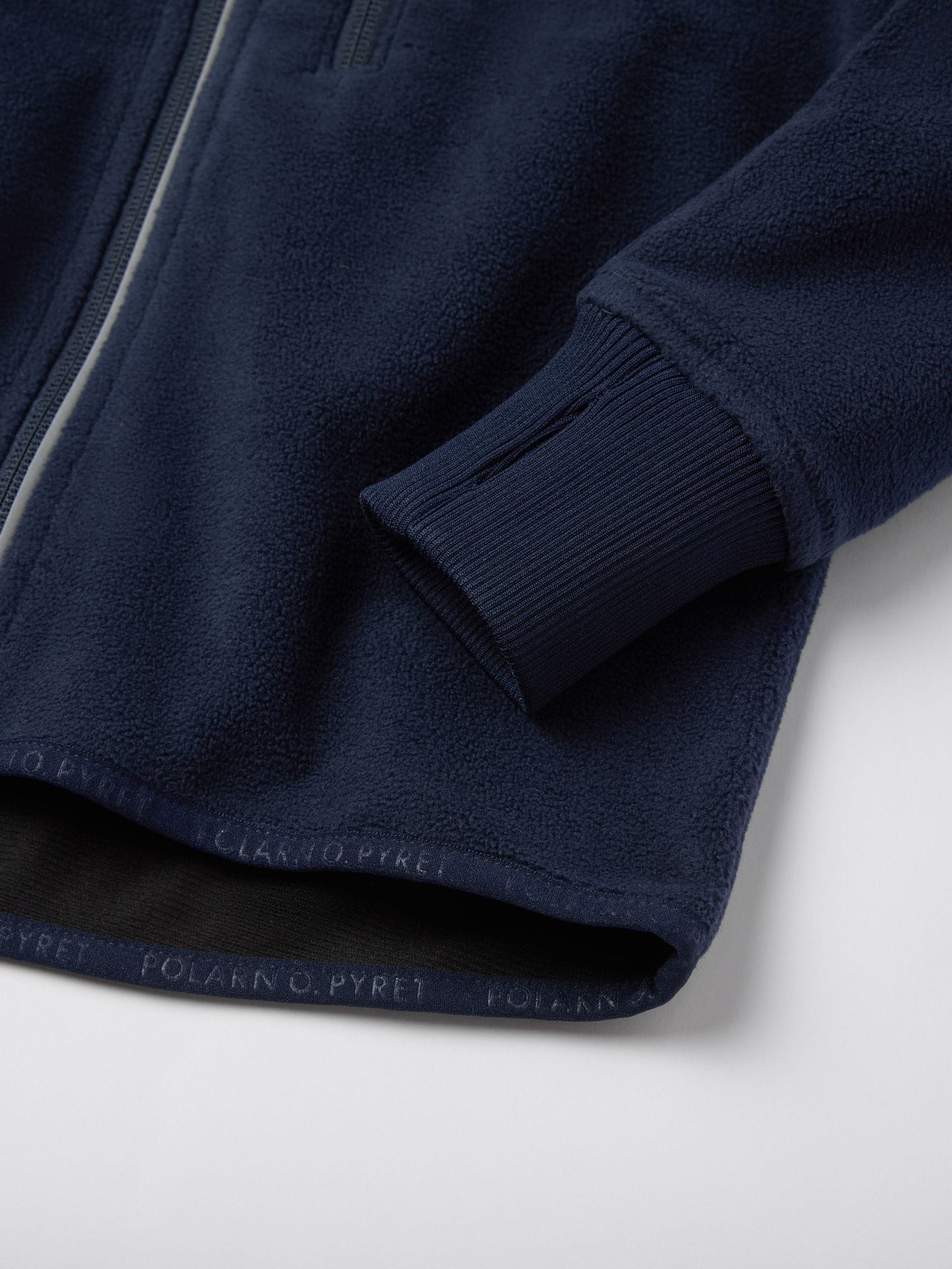 Dsiney Kidz - Polarn O. Pyret Light Blue Waterproof Fleece Jacket image 4