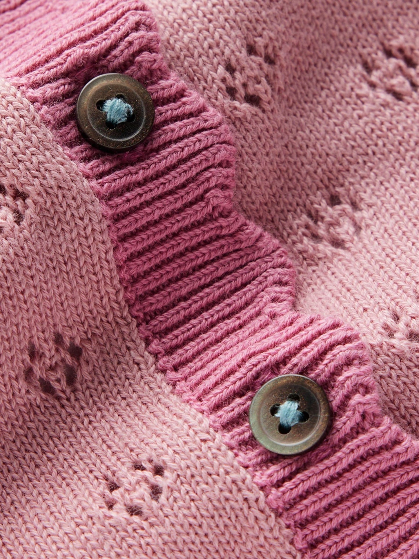 Dsiney Kidz - Boden Pink Everyday Scalloped Cardigan image 3
