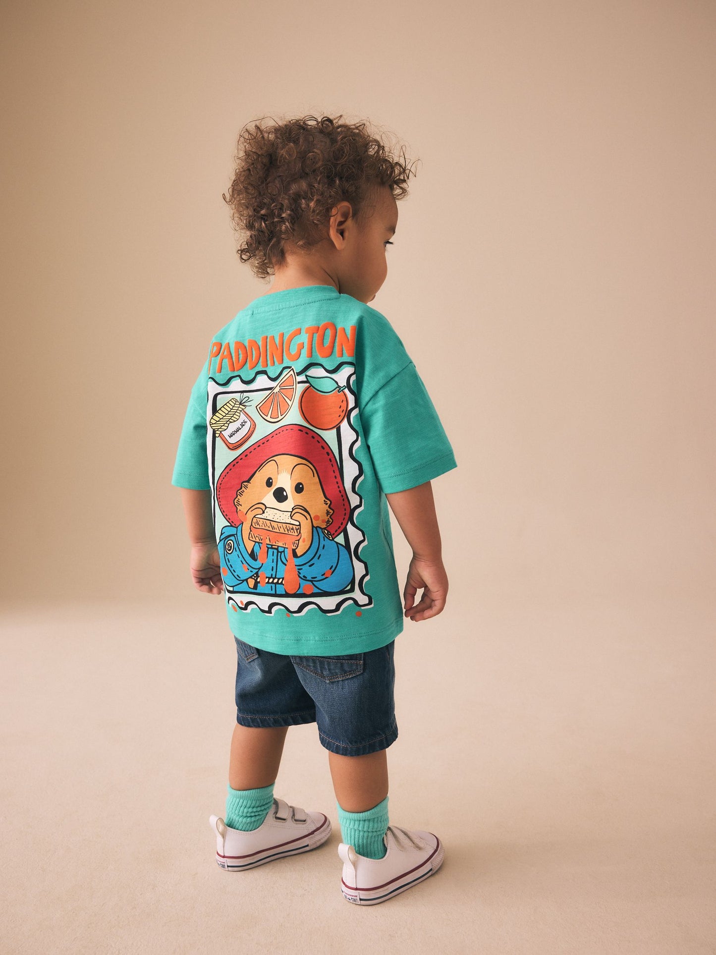 Green Paddington Bear Short Sleeve T-Shirt (3mths-8yrs) image 4