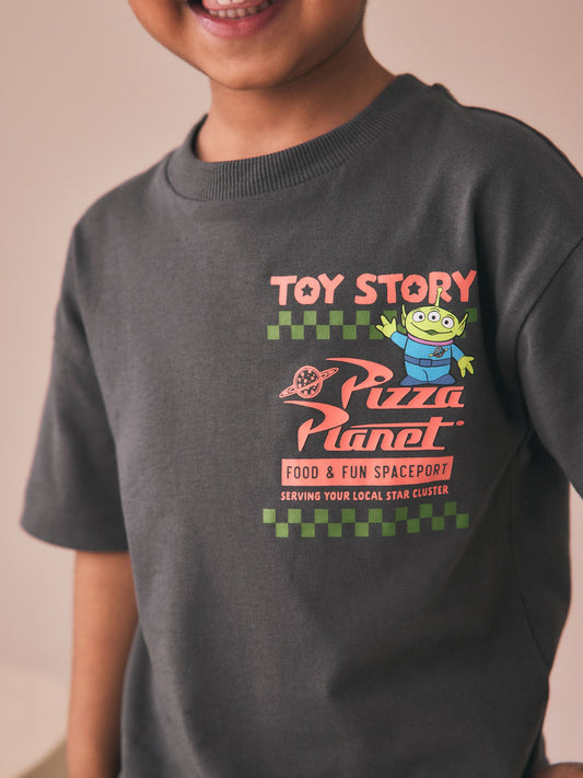 Charcoal Grey Toy Story Short Sleeve T-Shirt (3mths-8yrs) image 2