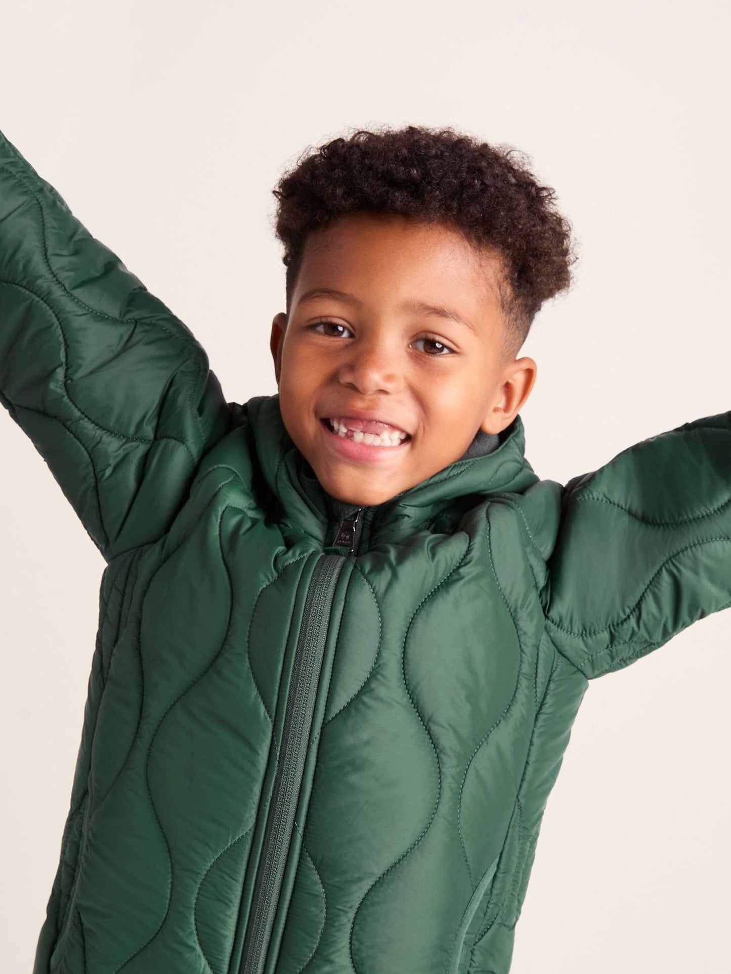 Dsiney Kidz - Tog 24 Green Arbor Kids Shower Resistant Padded Jacket image 5