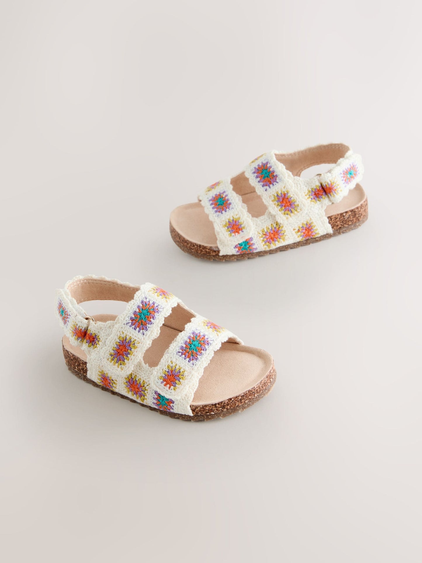 Multi Touch Fastening Corkbed Sandals image 7