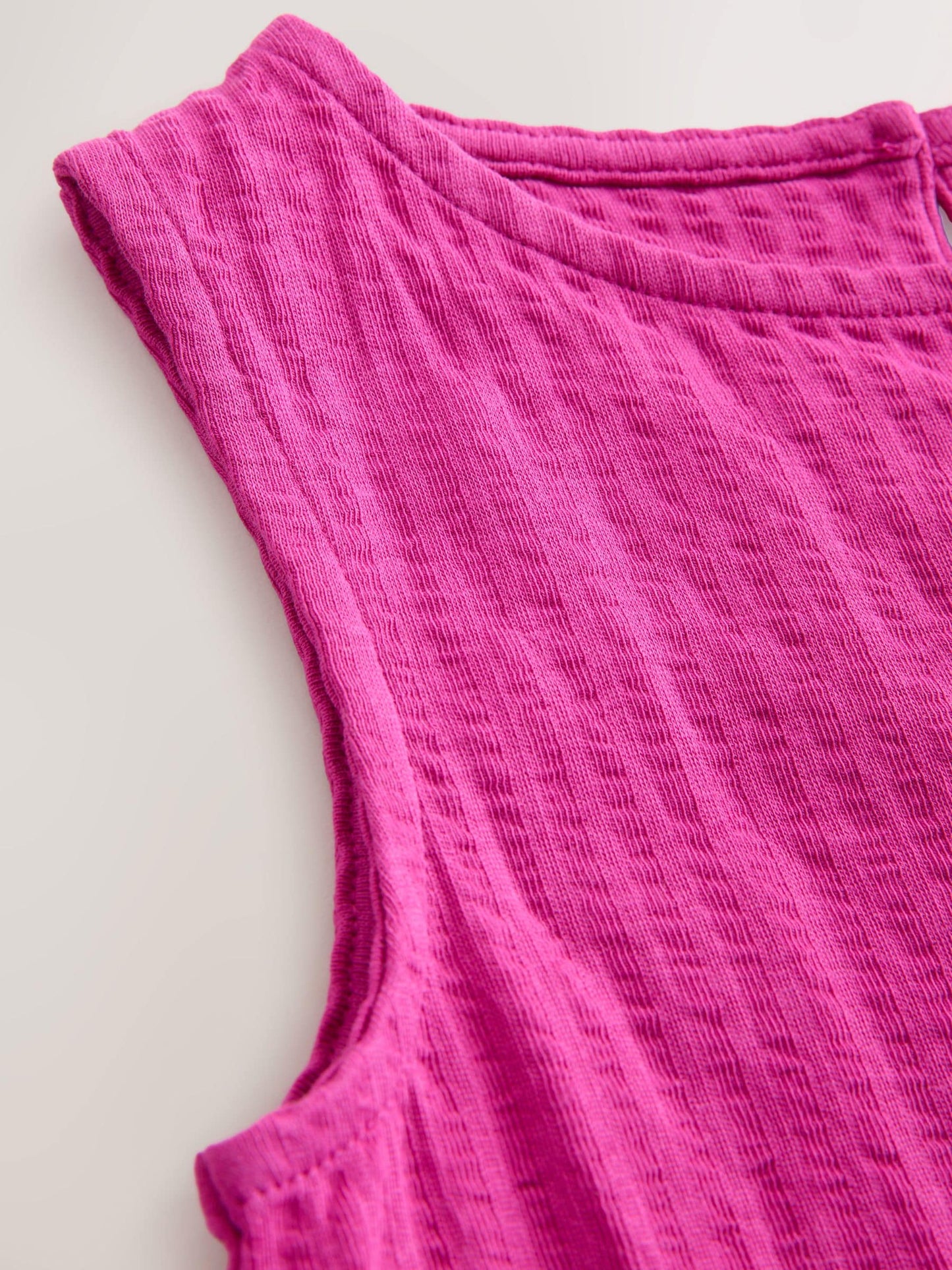 Magenta Pink Sleeveless Jersey Dress (3-16yrs) image 8