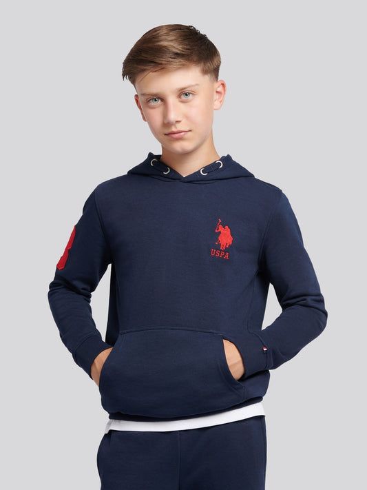 Dsiney Kidz - U.S. Polo Assn. Navy Blue Boys Player 3 Hoodie image 2