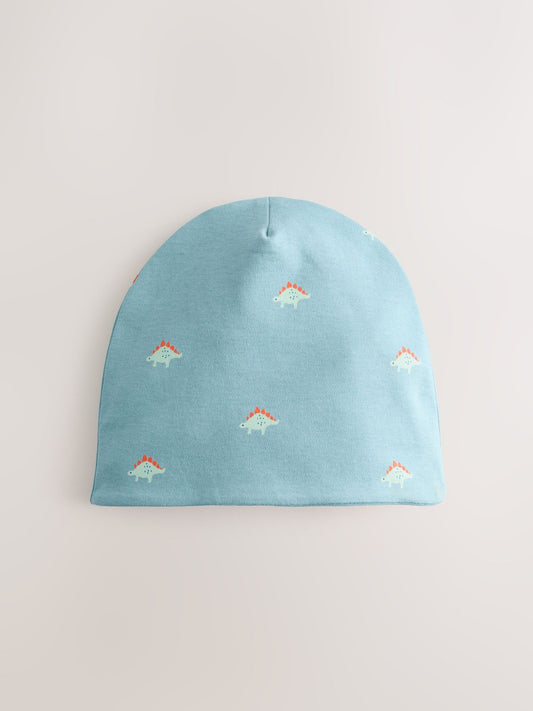 Dino Jersey Beanies 2 Pack (1-16yrs) image 2