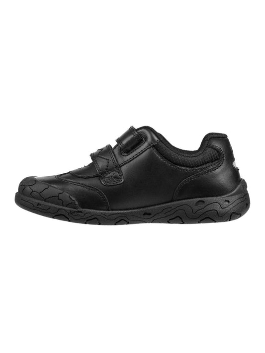 Toezone Black Luca Dinosaur Rip Tape School Shoes image 2