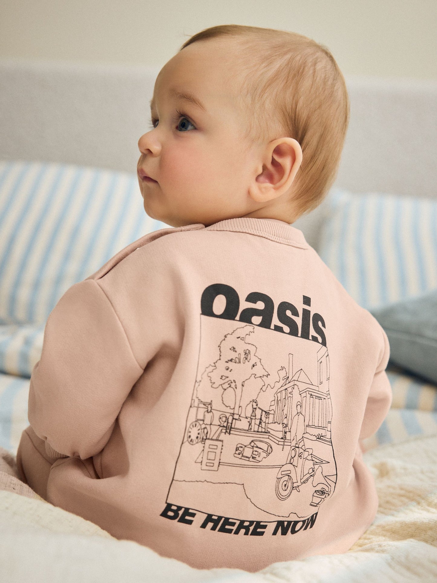 Neutral Oasis Sweat Baby Romper (0mths-3yrs) image 1