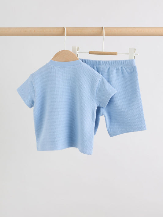 Blue Baby Top and Shorts Set (0mths-2yrs) image 2