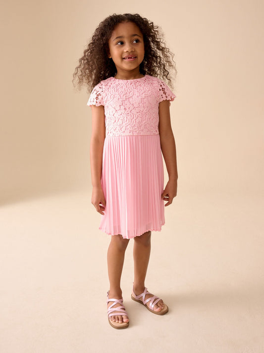 Dsiney Kidz - Pale Pink Occasion Dress (3-16yrs) image 2