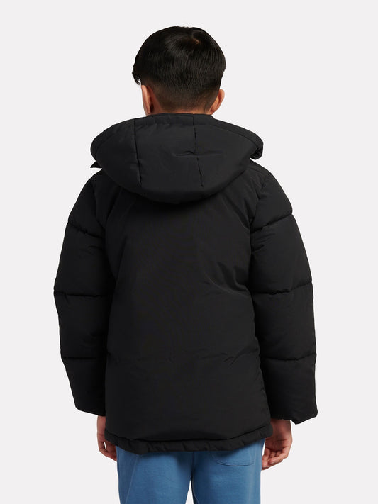Dsiney Kidz - New Balance Black Filled Puffer Coat image 2