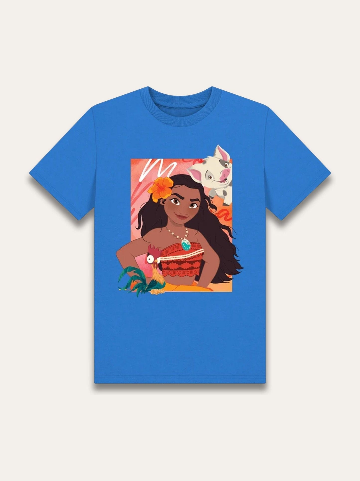 Dsiney Kidz - Brand Threads Blue Moana T-Shirt image 1