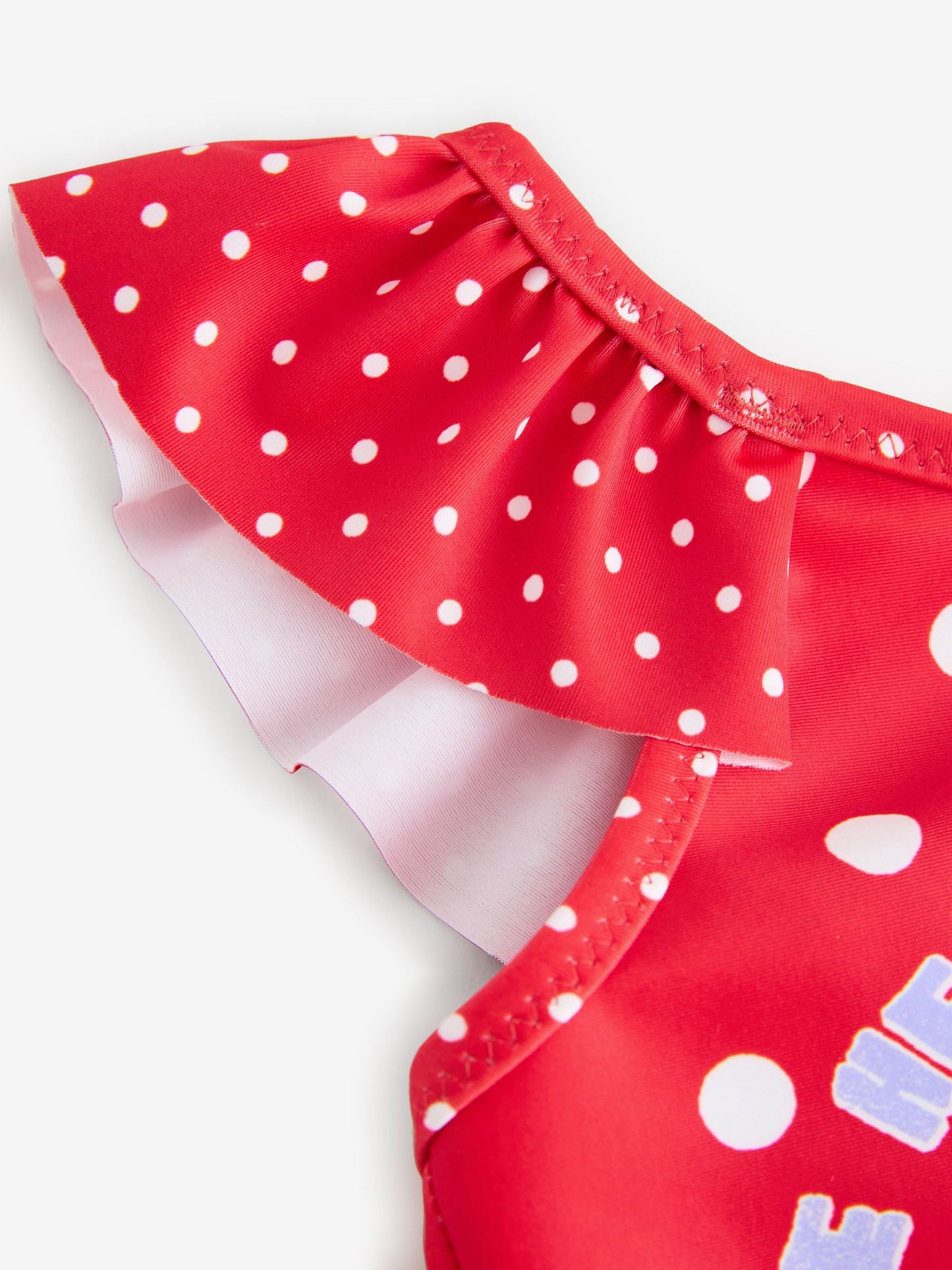 Cath Kidston Red Polka Dot Flower Cath Kidston Frill Swimsuit (3mths-7yrs) image 6