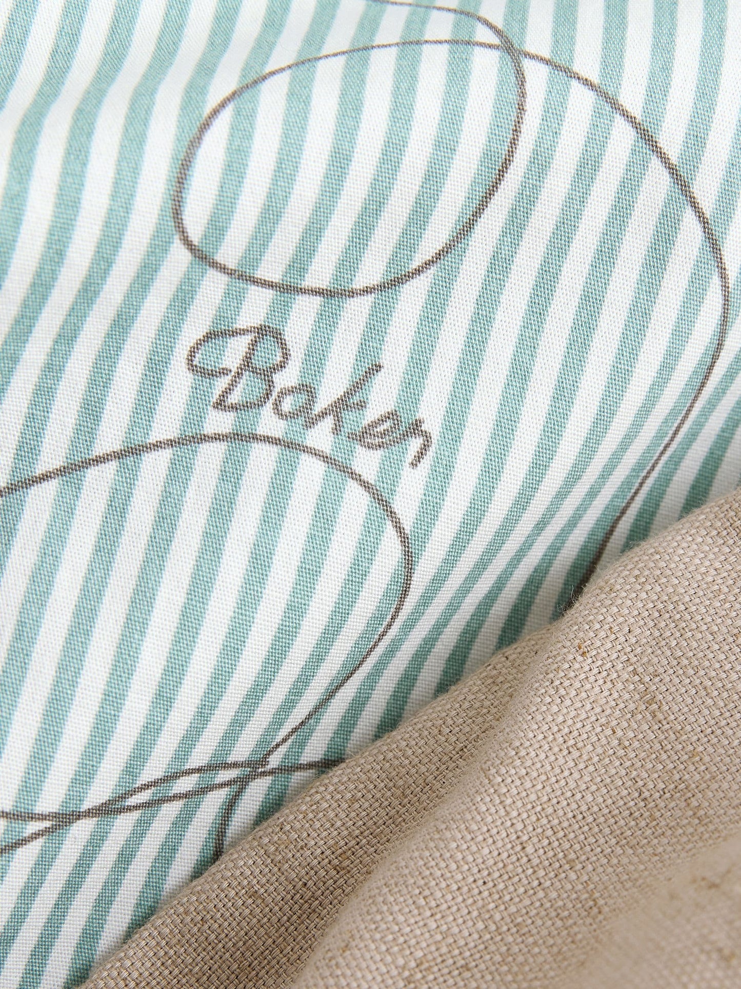 Dsiney Kidz - Baker by Ted Baker Stone All Over Print Linen Blend Shirt and Trousers Set image 13