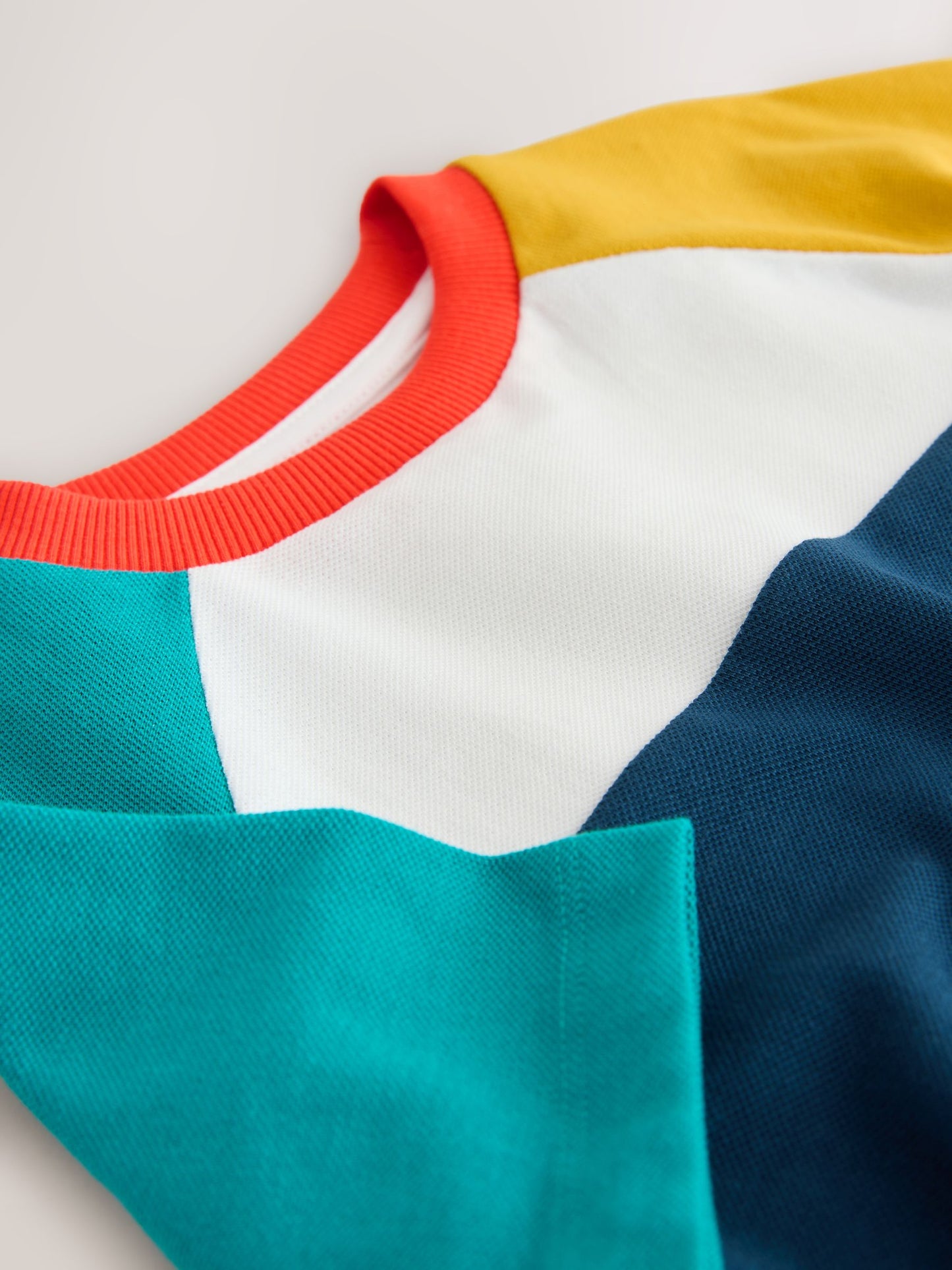 Dsiney Kidz - Navy/Blue/Yellow Short Sleeve Colourblock T-Shirt (3mths-7yrs) (3mths-7yrs) image 7