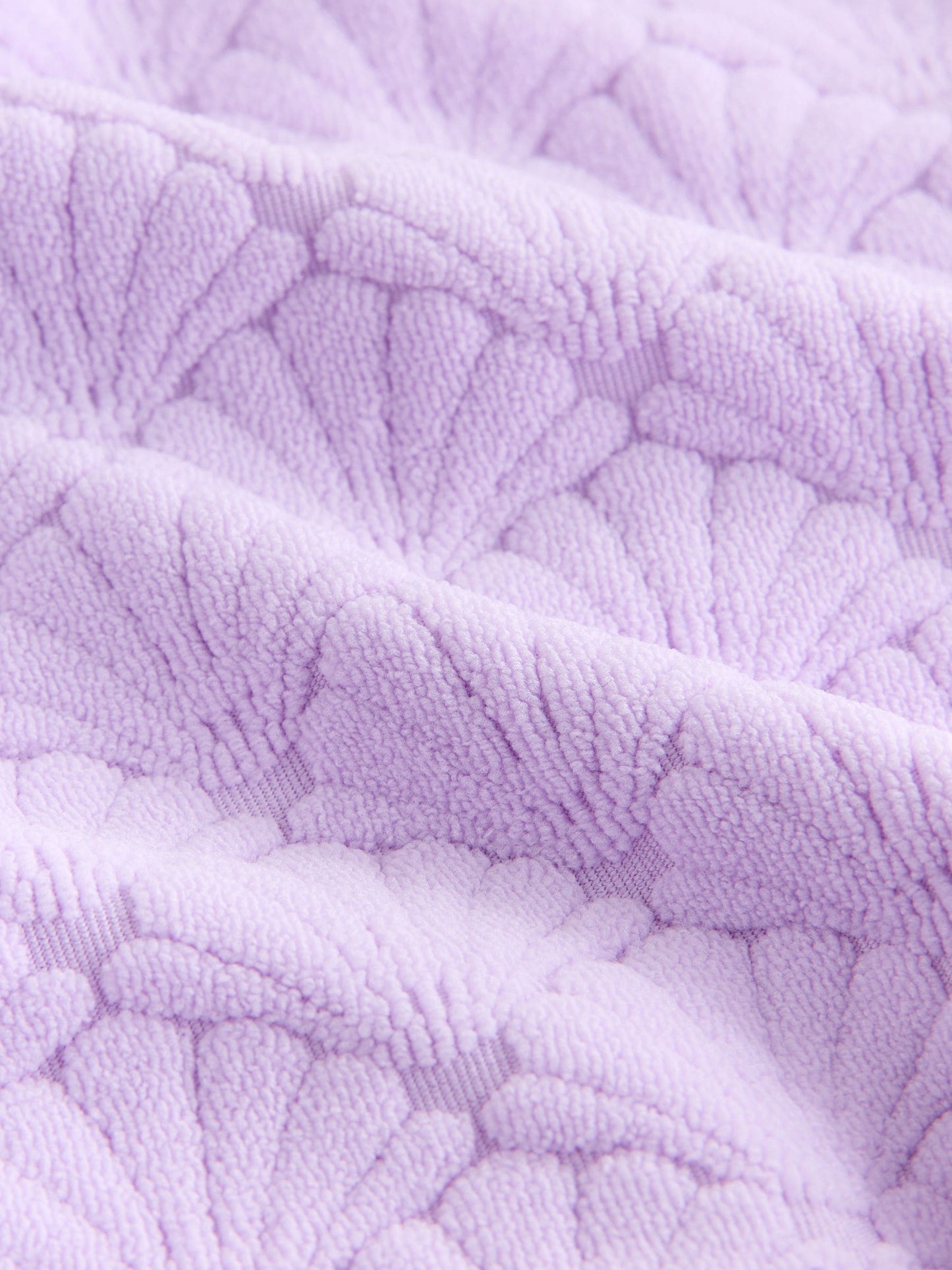 Dsiney Kidz - Lilac Purple Shell Towelling Crop Top And Shorts Set (3-16yrs) image 8