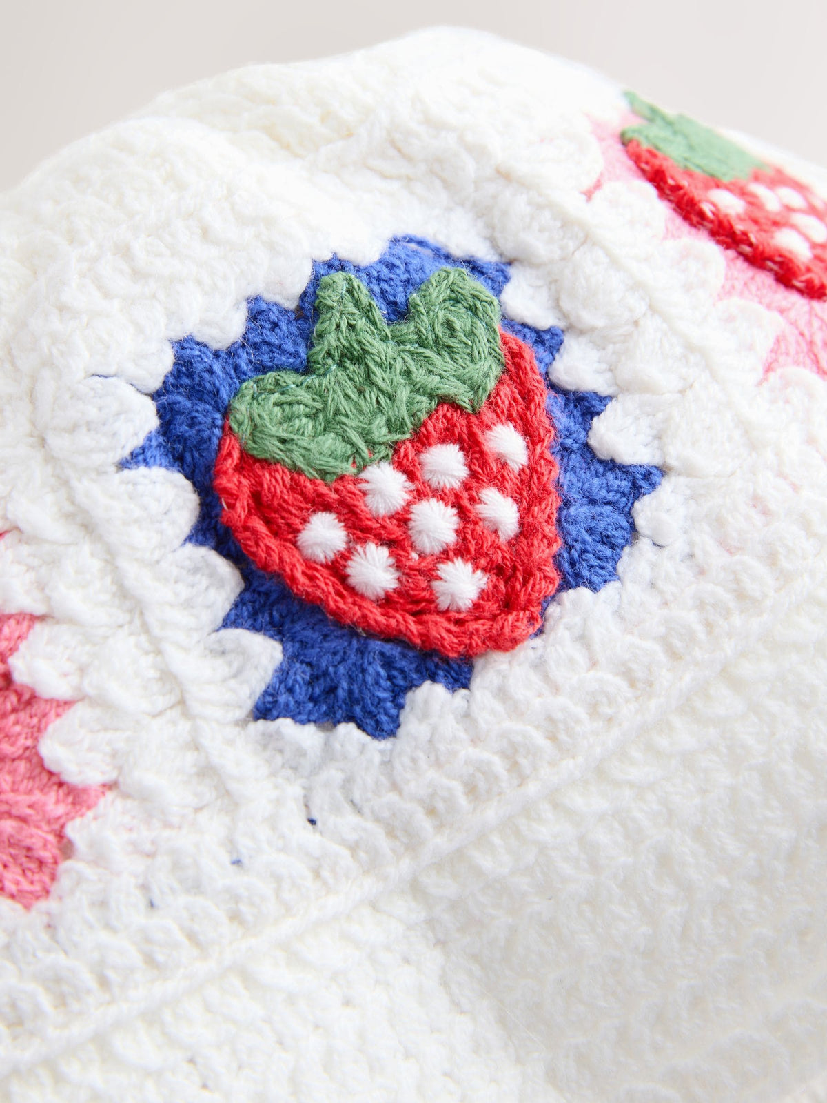 Crochet Knitted Baby Bucket Hat image 3