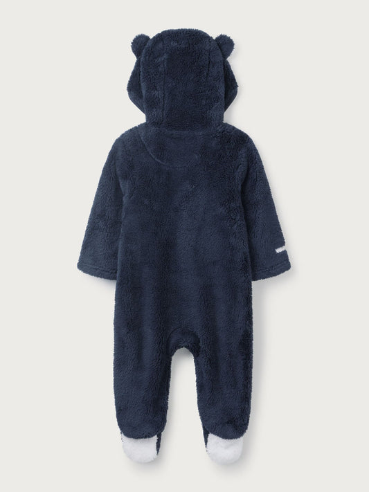 The White Company Blue Fleece Romper image 2