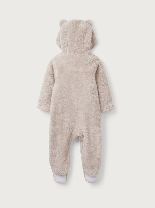 The White Company Natural Fleece Romper image 2