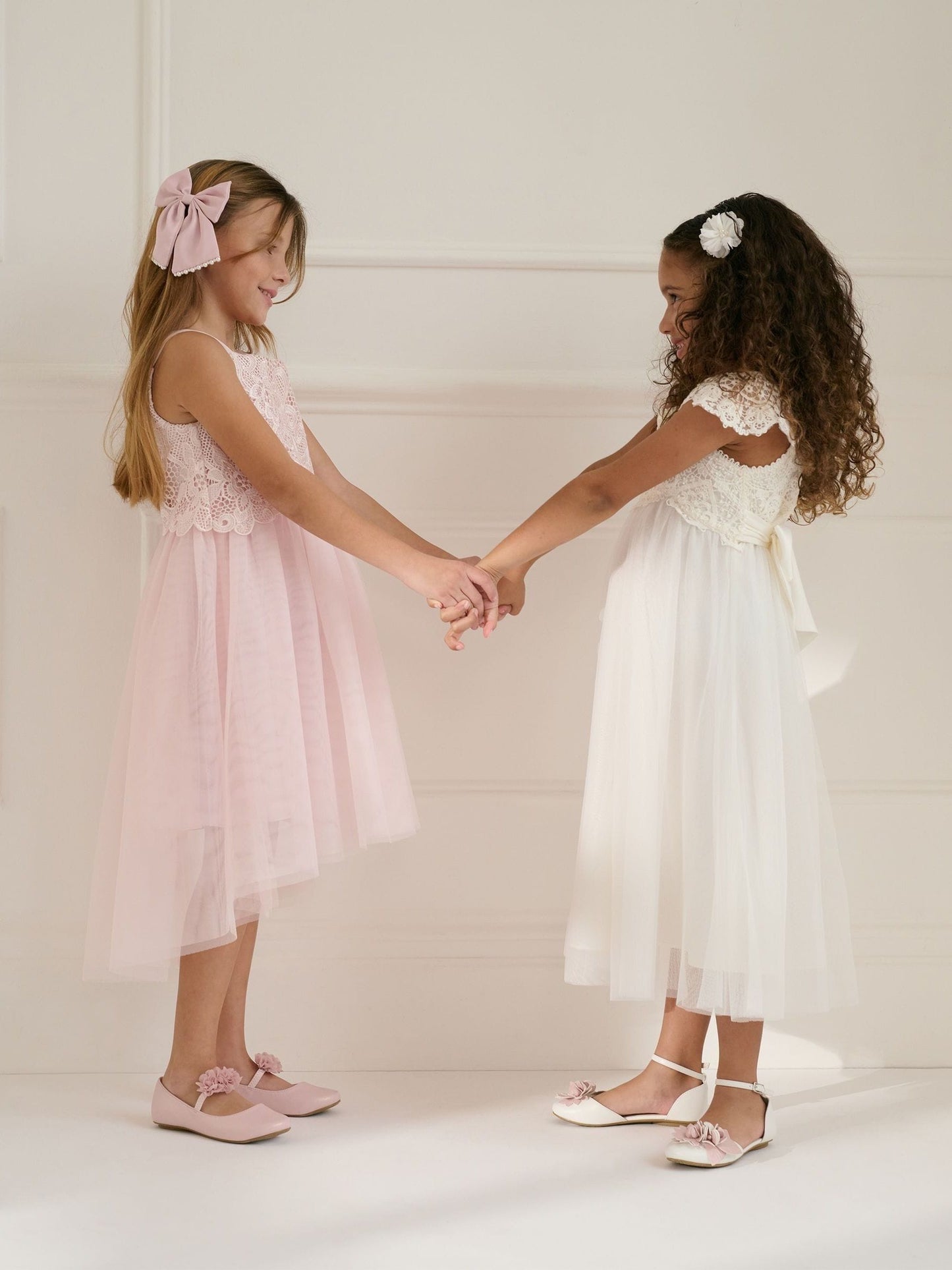 Monsoon Natural Estella Lace Bodice Dress image 4