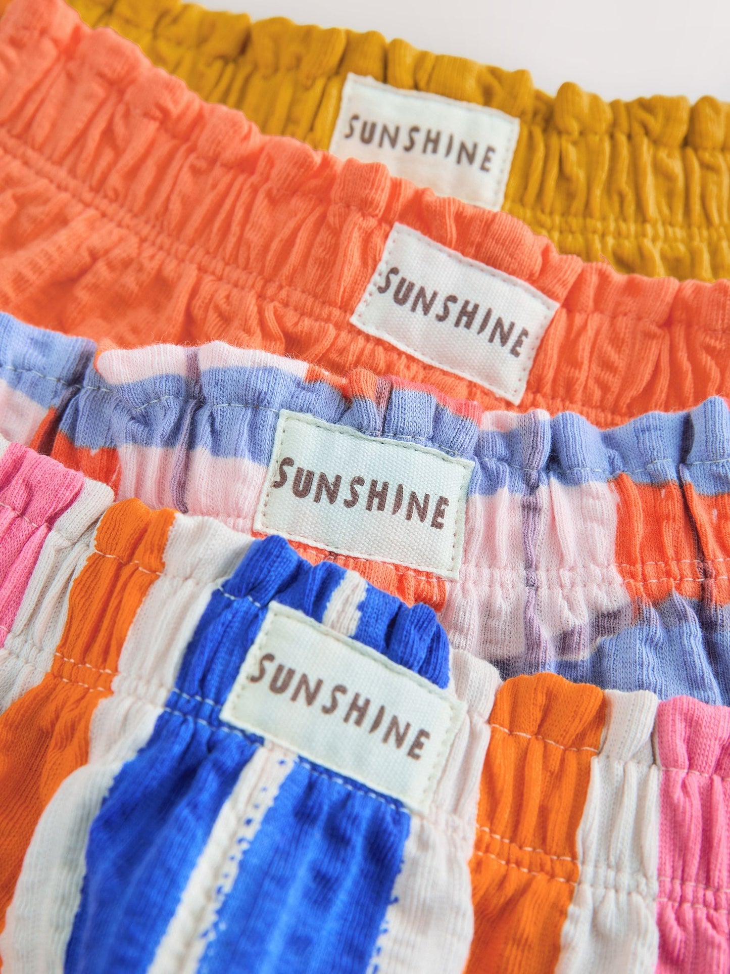 Orange/Purple Shorts 4 Pack (3mths-7yrs) image 8