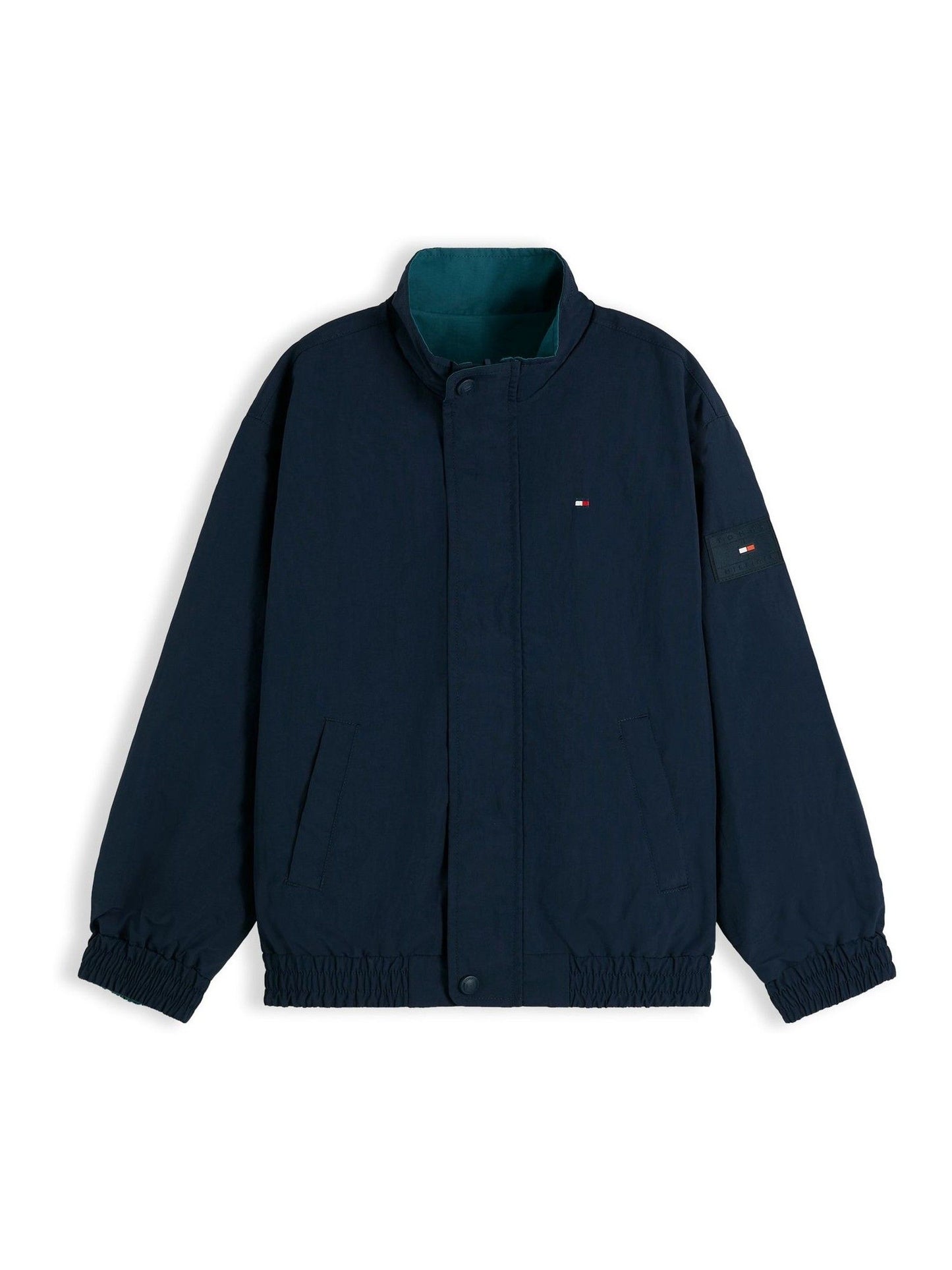 Dsiney Kidz - Tommy Hilfiger Blue Flag Embroidery Relaxed Jacket image 6