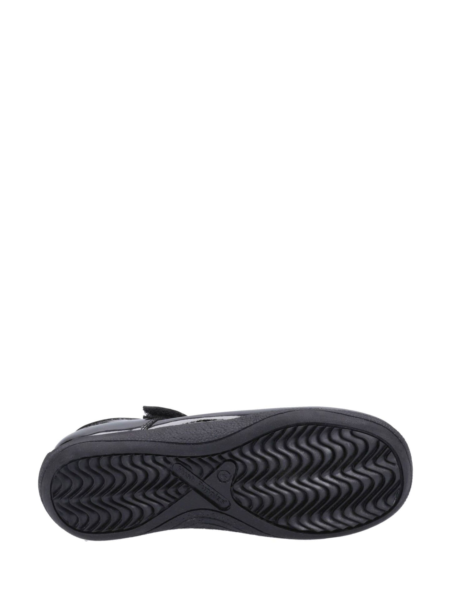 Hush Puppies Black Christina Patent Junior School Shoes image 4