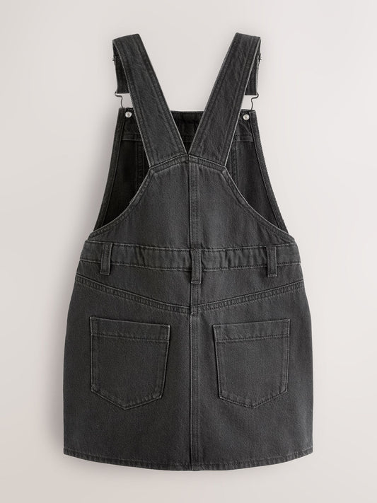 Dsiney Kidz - Black Denim Pinafore Dress (3-16yrs) image 2